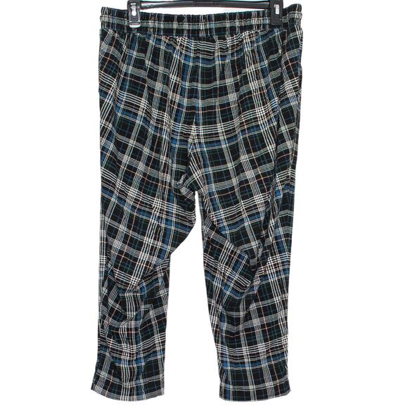 Torrid Womens Pants High Rise Pull On Crop Country Casual Preppy Plaid Size 1 1X - Picture 4 of 4